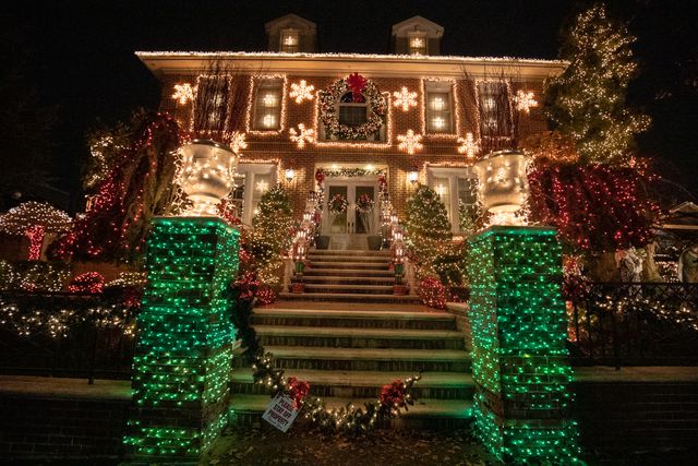 A photo from Dyker Heights lights 2021